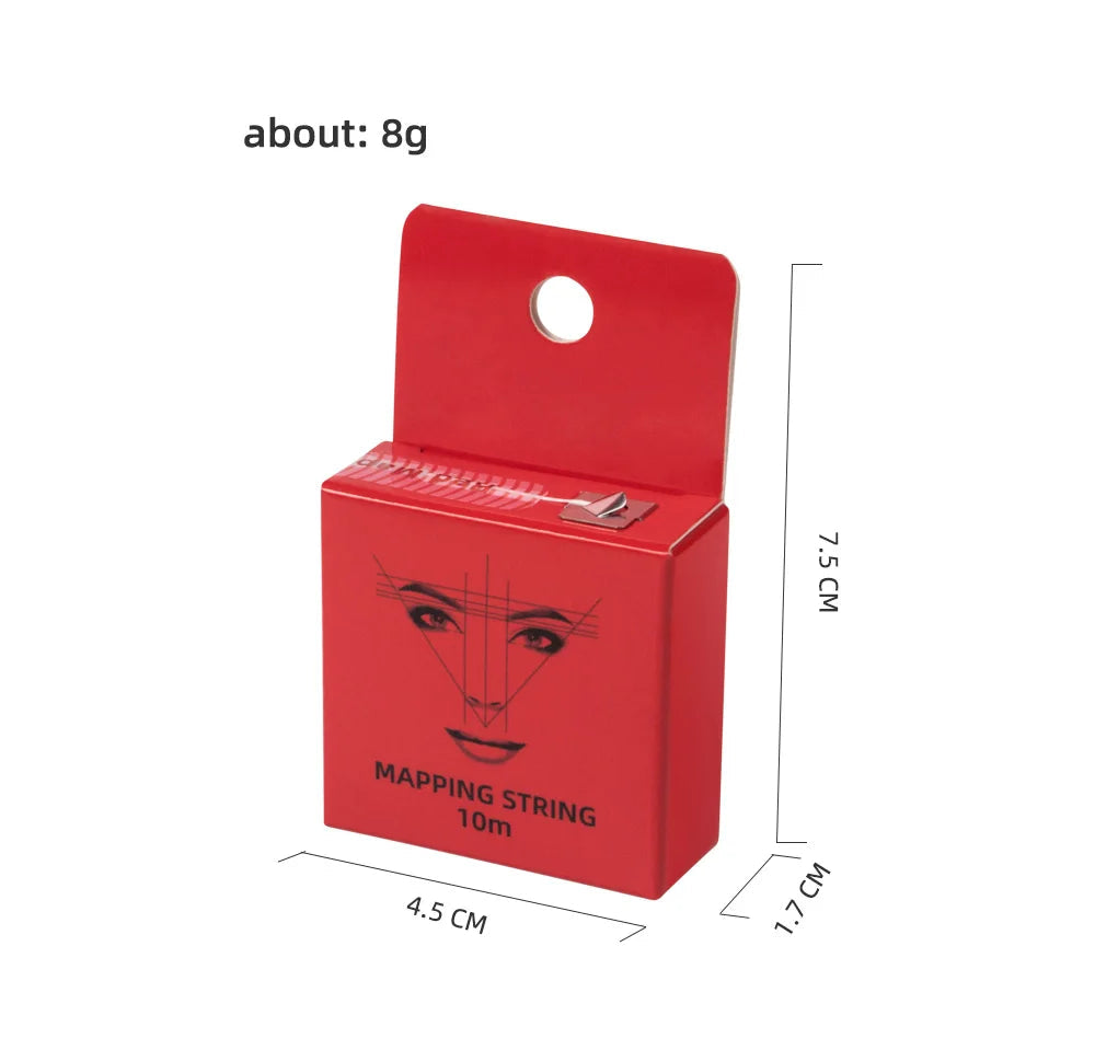 10m for Mapping Eyebrow Marker Thread Tattoo Brows Point 1 Box MAPPING