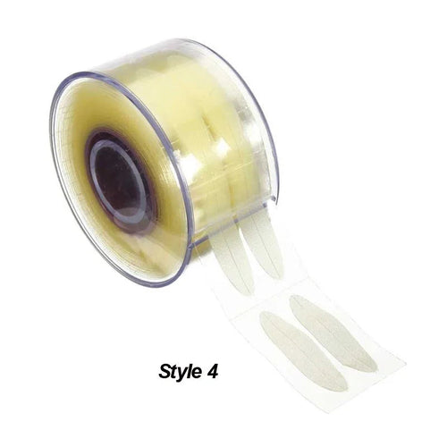 600 Pcs Eye Lift Strips Double Eyelid Tape Clear Gray Eyelid Stripe