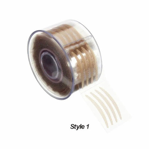 600 Pcs Eye Lift Strips Double Eyelid Tape Clear Gray Eyelid Stripe